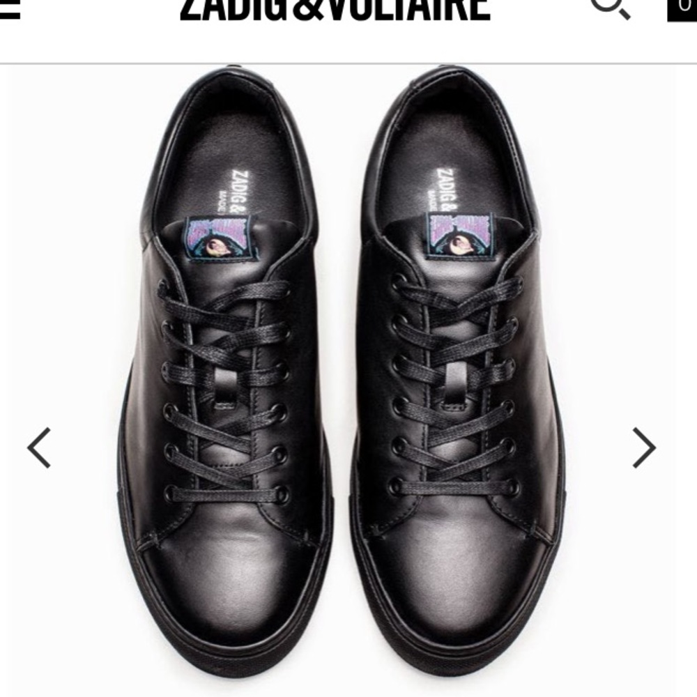 NWOB ZADIG AND VOLTAIRE PARIS FRED SNEAKERS !!!